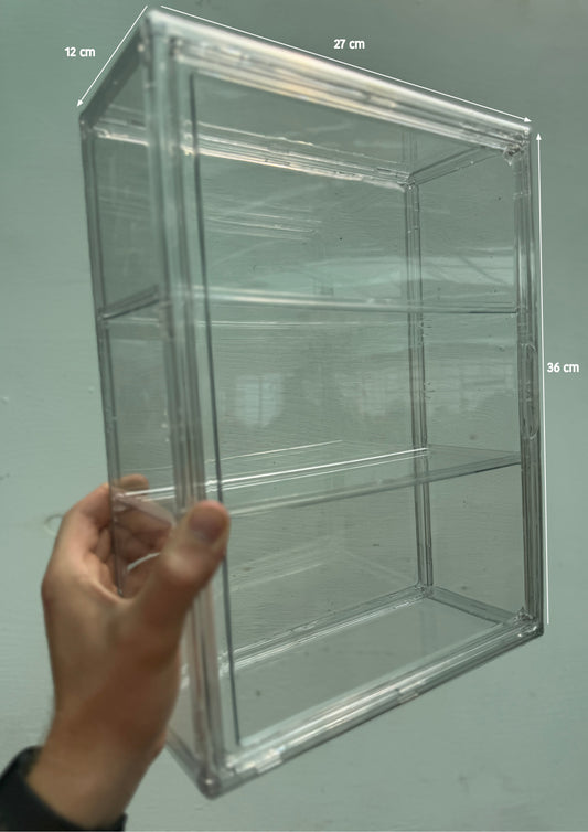 Transparent Baby Plant Cabinet measuring 36 × 27 × 12 cm, ideal for creating a high-humidity microclimate for seedlings and cuttings.